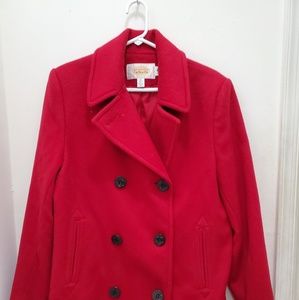 Pure Wool Talbots Peacoat